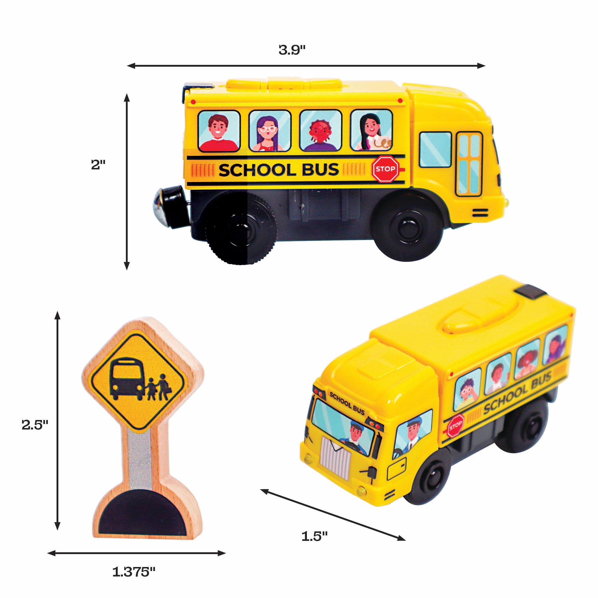 Zany Trains compatible with wooden track ensures seamless integration with Brio and more.