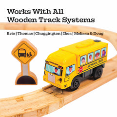 Zany Trains lights and sounds bring action to life during rail adventures.