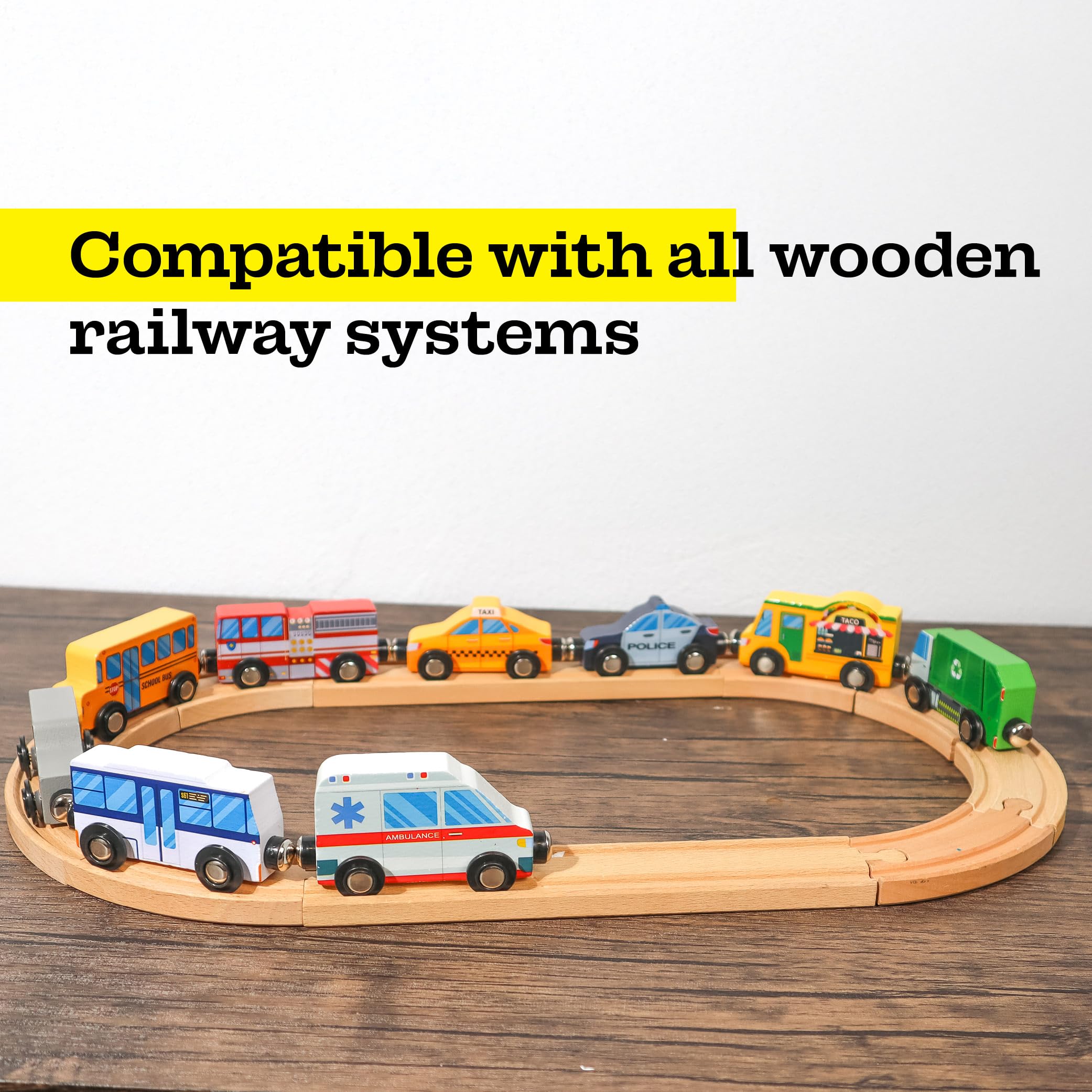 ZANY TRAINS luxury car magnet creates stylish driving moments on magnet-ready tracks.