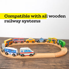ZANY TRAINS luxury car magnet creates stylish driving moments on magnet-ready tracks.