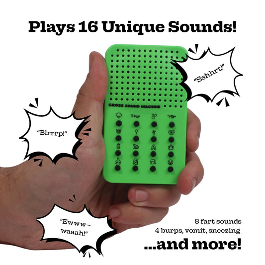ZANY TRAINS pocket-prank-device compact and portable for on-the-go humor.