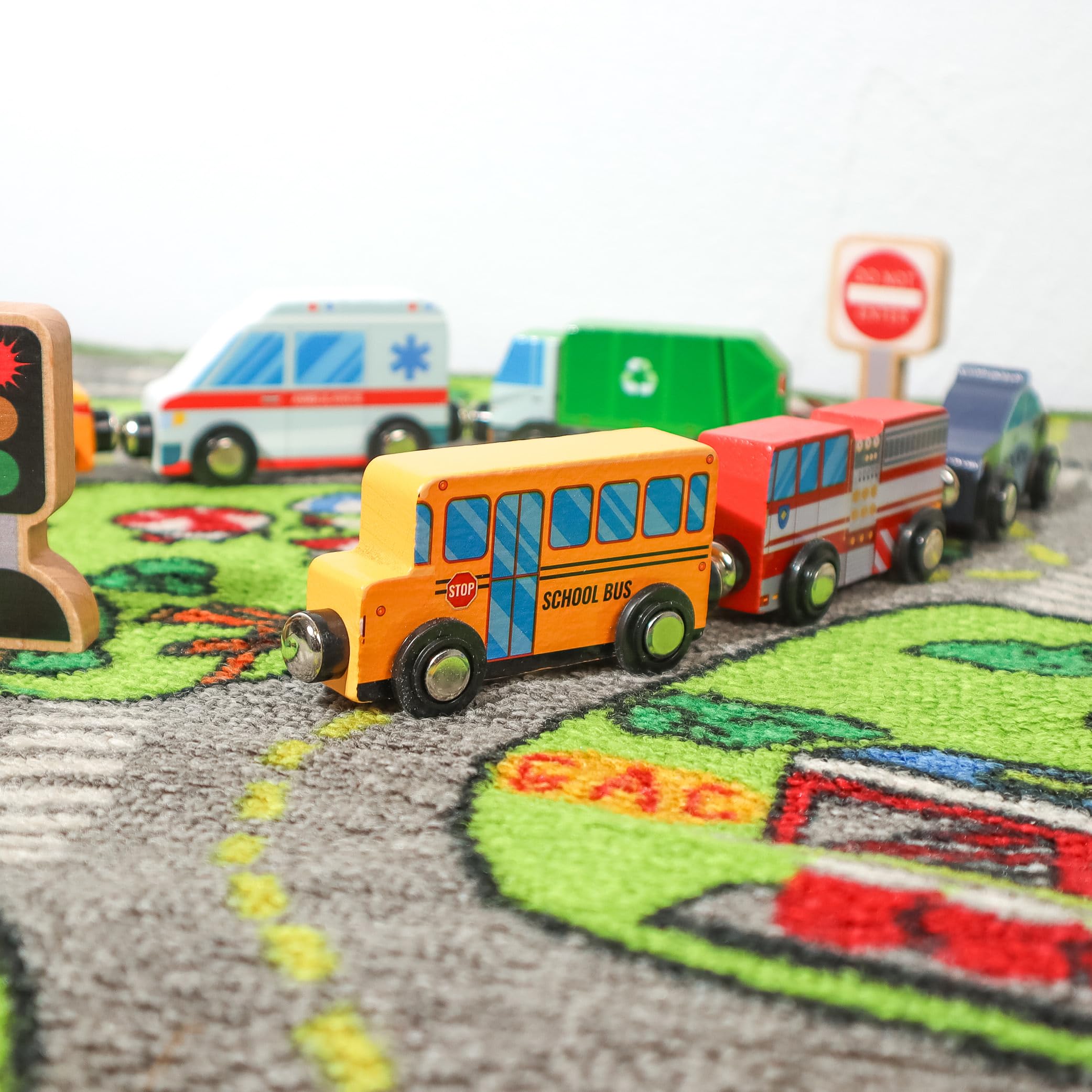 ZANY TRAINS taco truck magnet introduces tasty corner-shop moments in pretend city.