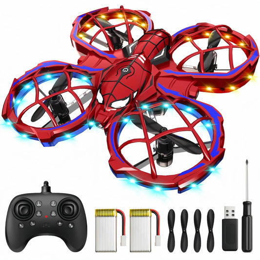 Zappyway Spider Mini Drone packaging and accessories for kids' play