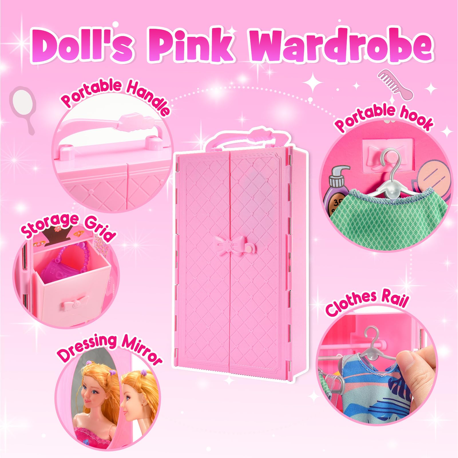 ZapWhiz doll accessories pack provides colorful story-telling pieces.