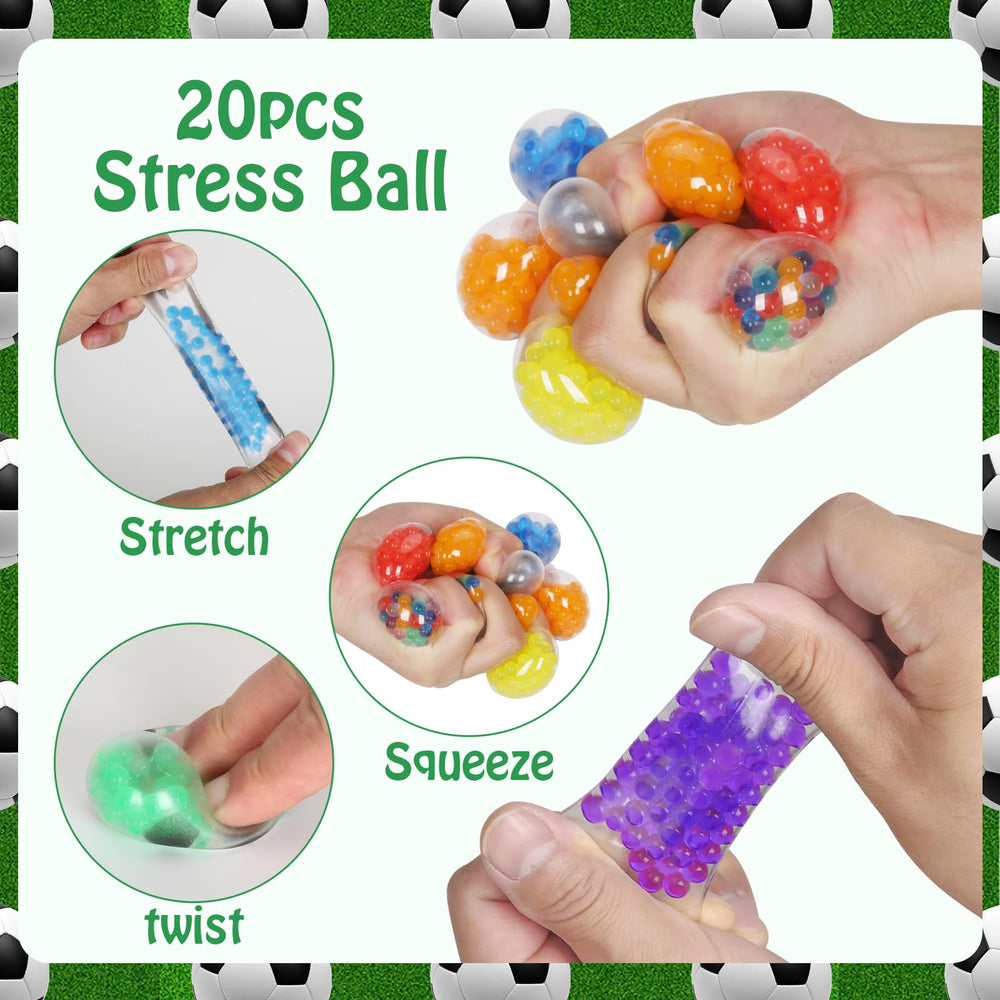 Zasnynua colorful squishy balls ideal as party favors or gifts.