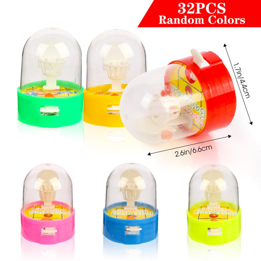 Zasnynua finger shooting set in bright colors, perfect as party favors and classroom rewards.