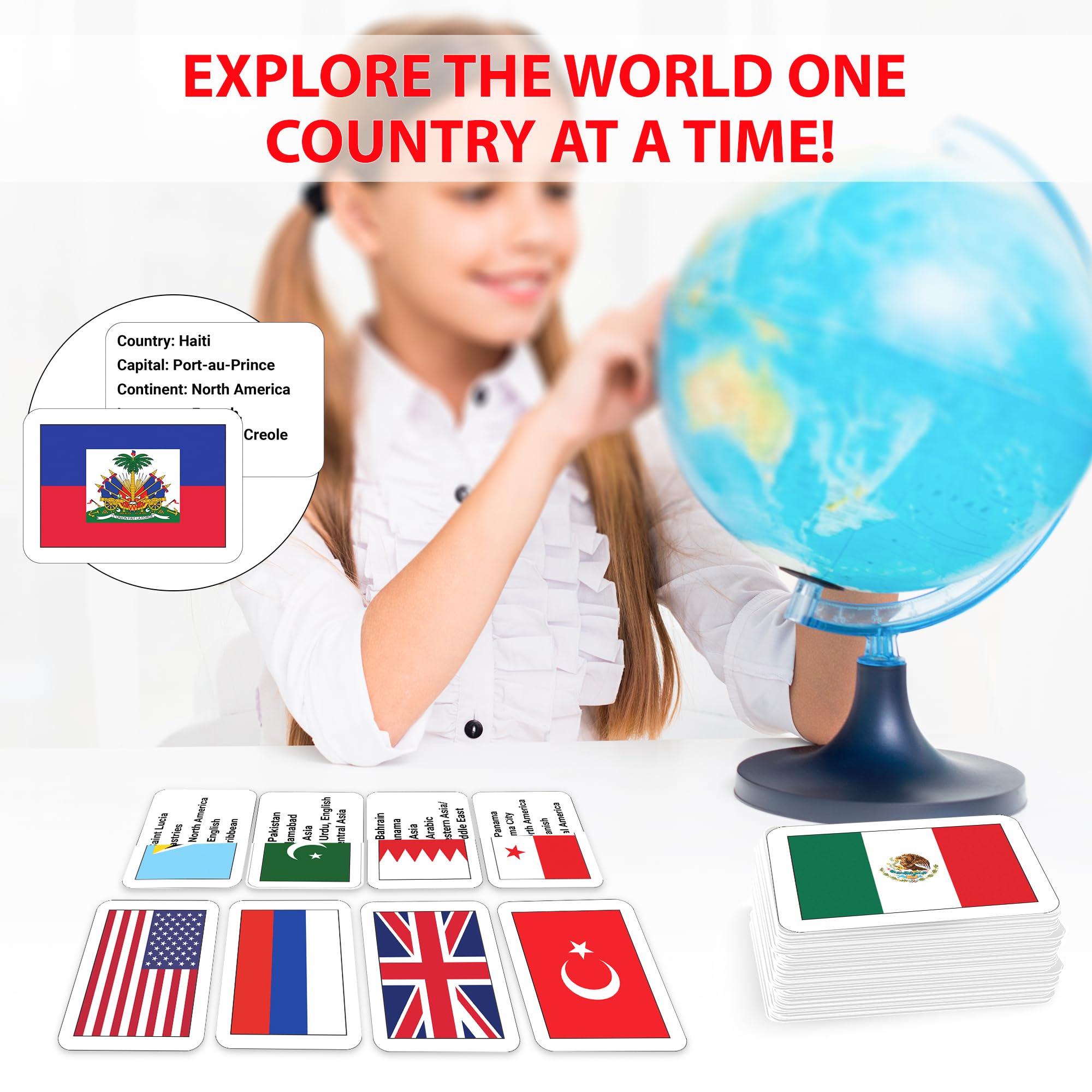 Zastic! World Flags packaging box showcases attractive gift-ready presentation.