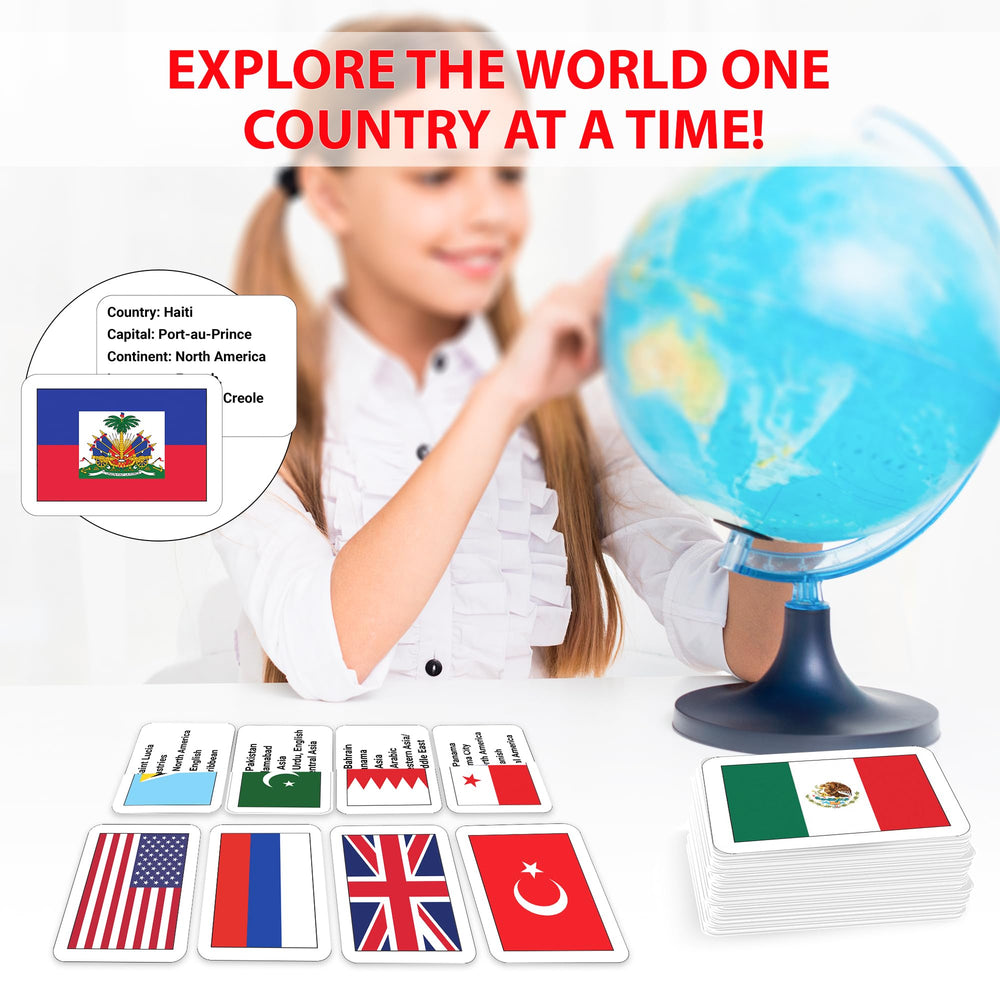 Zastic! World Flags packaging box showcases attractive gift-ready presentation.