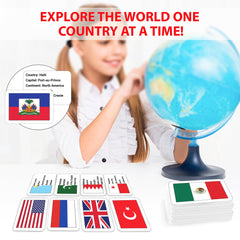 Zastic! World Flags packaging box showcases attractive gift-ready presentation.