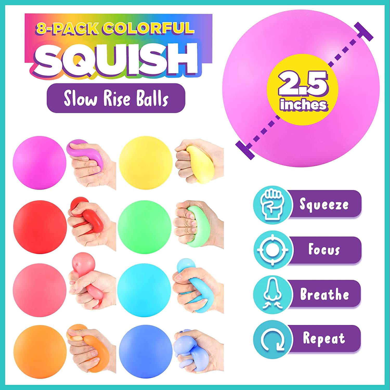 ZaxiDeel BPA-free, latex-free stress ball offers safe, kid-friendly relief.