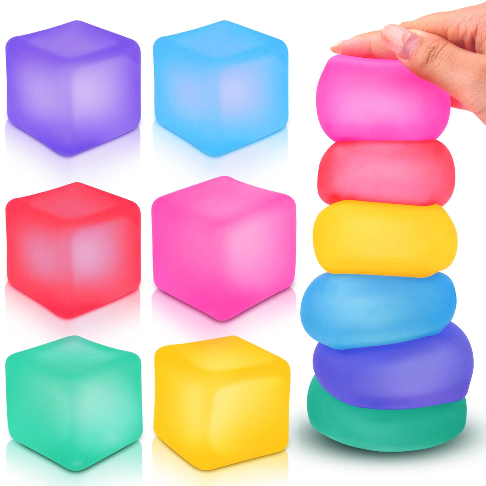 ZaxiDeel fidget cube pink provides calming tactile relief for focus during study