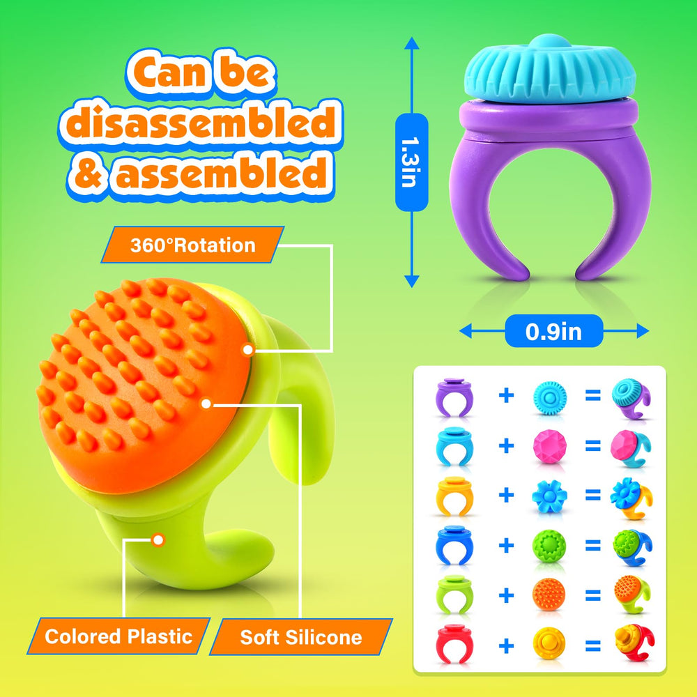 ZaxiDeel fidget ring portable and durable for school and travel