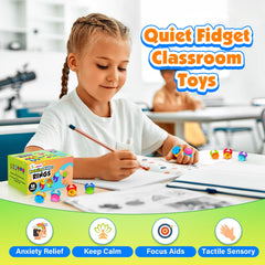 ZaxiDeel fidget ring quiet spinning suitable for classrooms