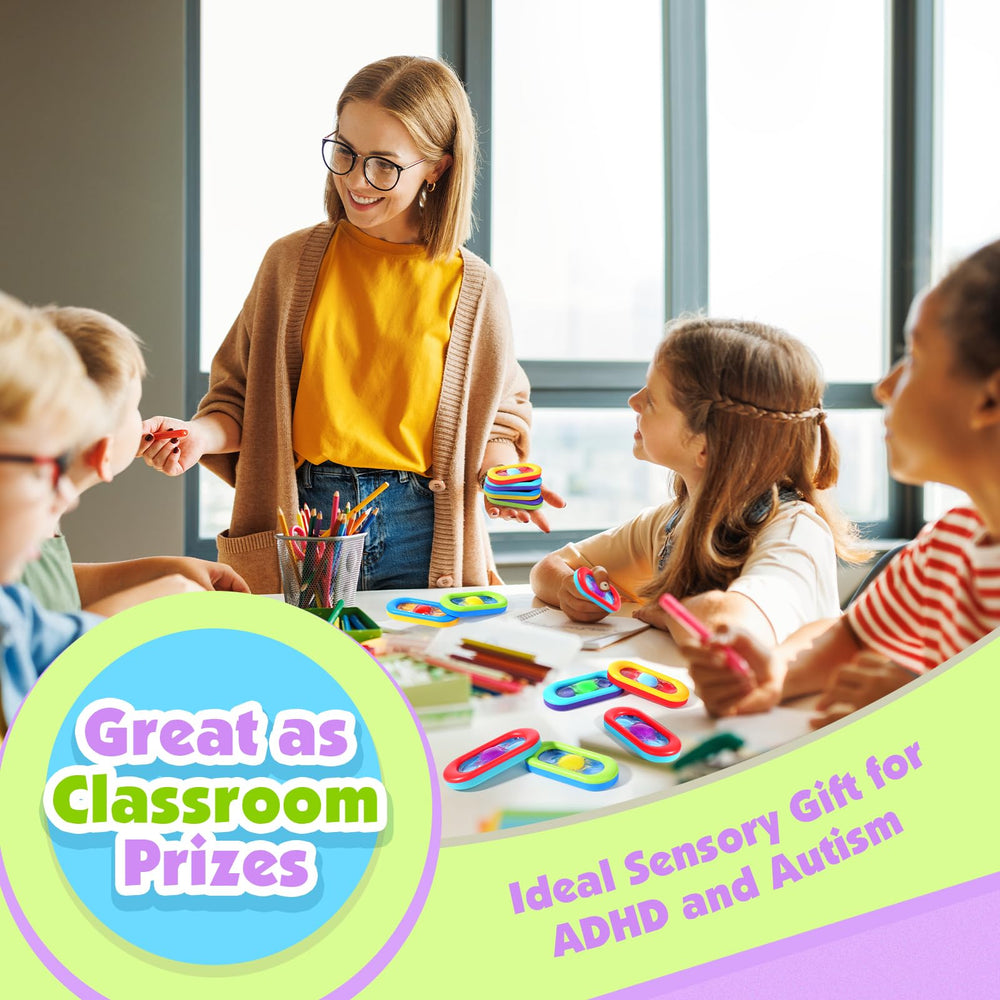 ZaxiDeel Sensory Marble Fidget color variety offers engaging sensory exploration