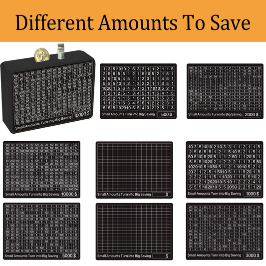 Zayeemi money-saving box deposit slot for easy daily savings