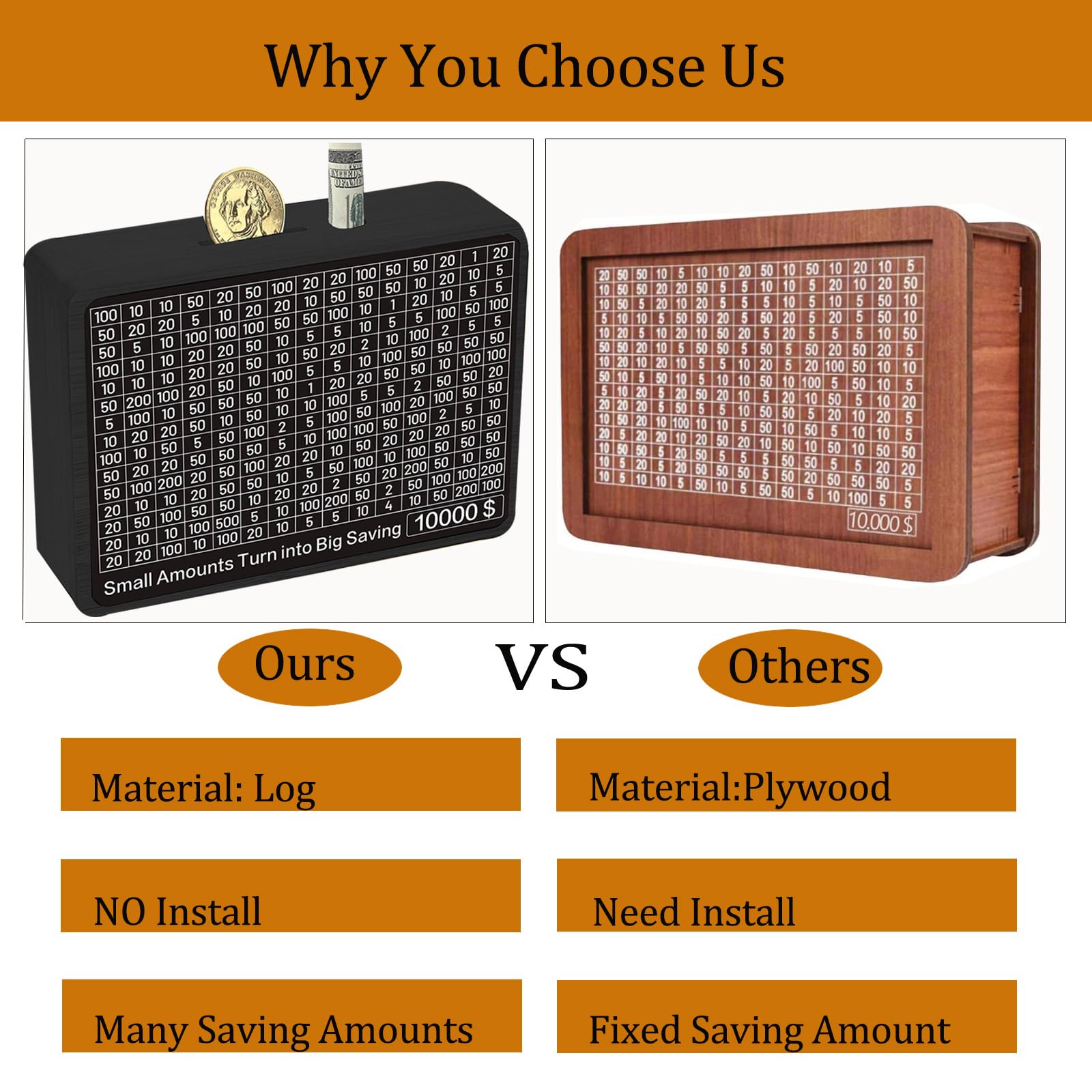 Zayeemi money-saving box no-install-required design ready to use