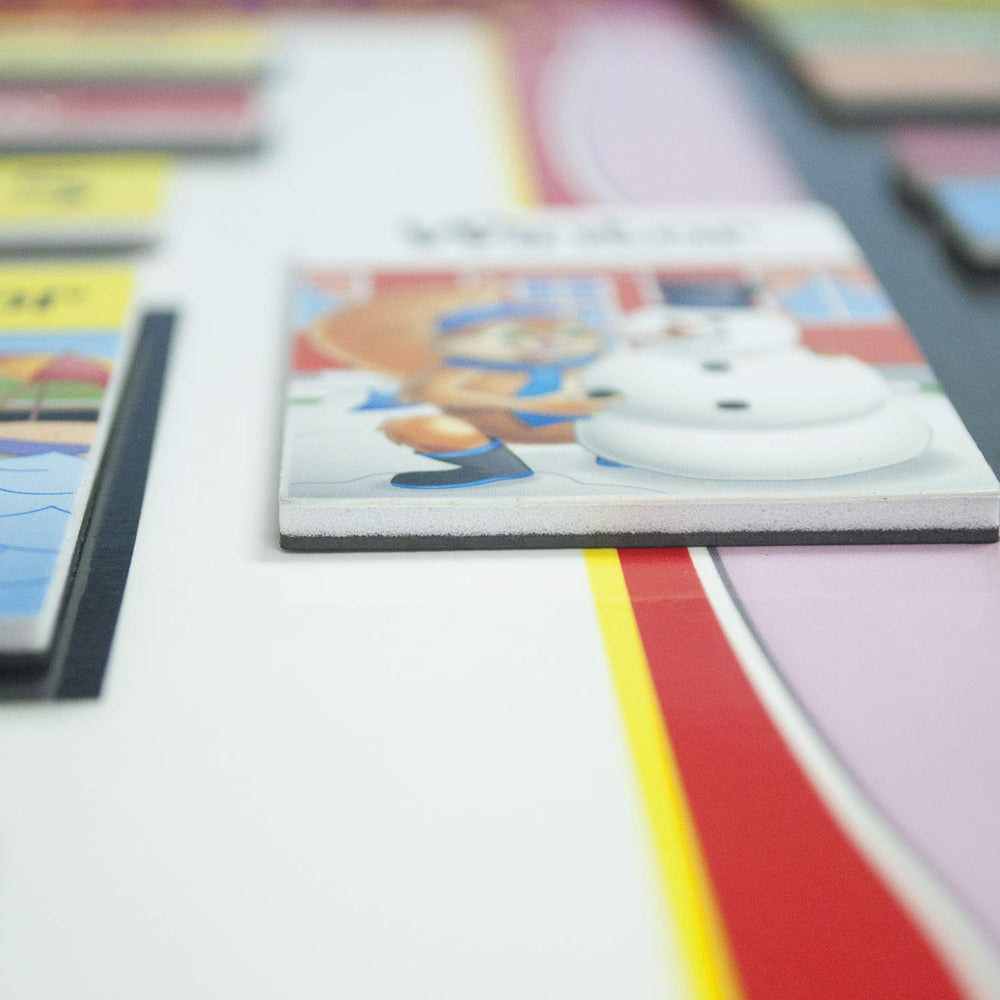 ZazzyKid handheld calendar pink ideal for on-the-go learning.