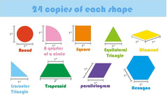 ZazzyKid pattern blocks handbook provides 305 large examples for guidance.