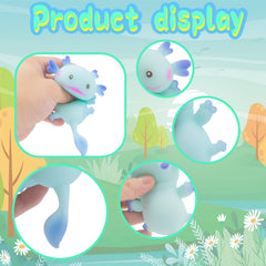 Zcahoo Axolotl Toy close-up texture highlights soft, tactile focus aid.