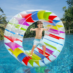 Zcaukya wheel features a large-hole inflation valve for quick setup.
