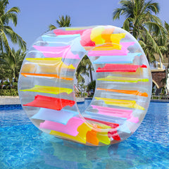 Zcaukya water wheel movement on water creates splashy, interactive lake fun.