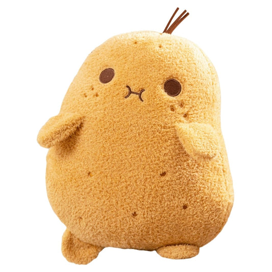 ZCPACE potato plush toy face detail for friendly vibes.