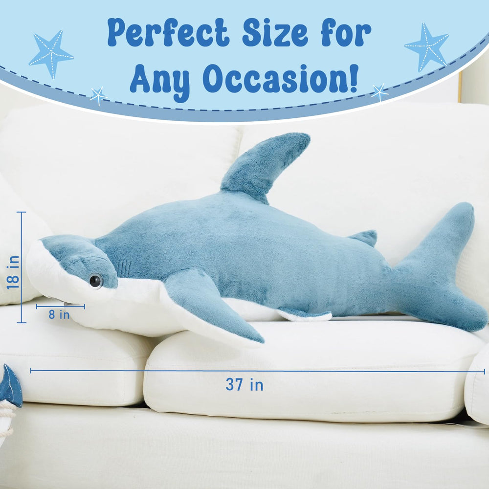 Zctghvy hammerhead shark mouth pocket, playful space for small gifts.
