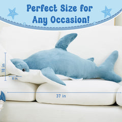 Zctghvy hammerhead shark mouth pocket, playful space for small gifts.