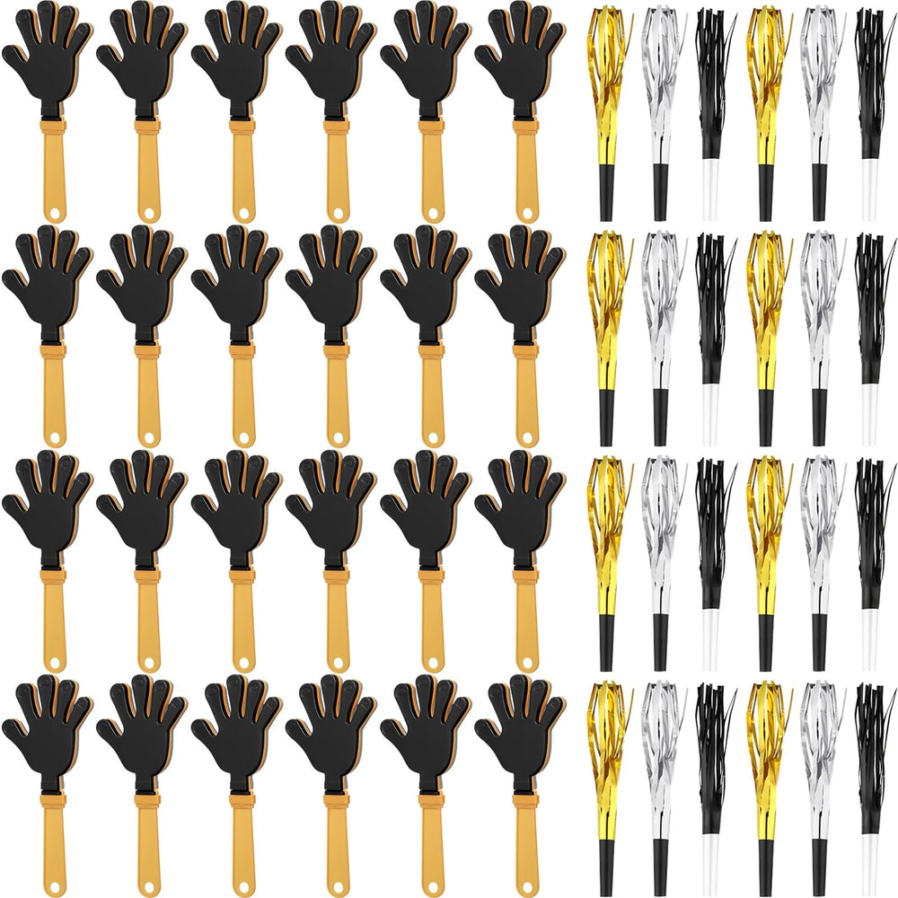 ZCYSRLQIN hand clapper in gold enhances festive party atmosphere