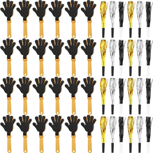 ZCYSRLQIN hand clapper in gold enhances festive party atmosphere