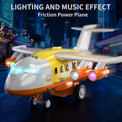 ZDRKWSM airplane toy cabin with two slides for quick vehicle release.