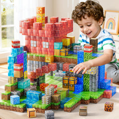 ZDRKWSM colorful blocks in action promoting spatial thinking and problem solving.