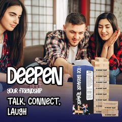 Zealous Nutrition 54 Fun Conversation Starters card game boosts social interaction.