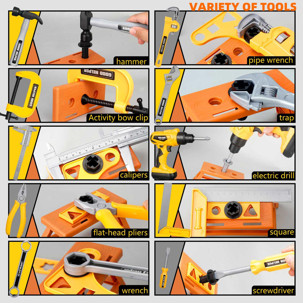 Zealous Toys hammer and screwdrivers designed for safe kid-friendly construction play