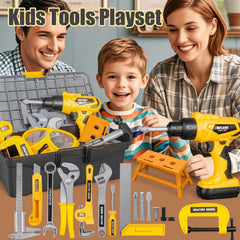 Zealous Toys portable toolbox for easy cleanup and transport