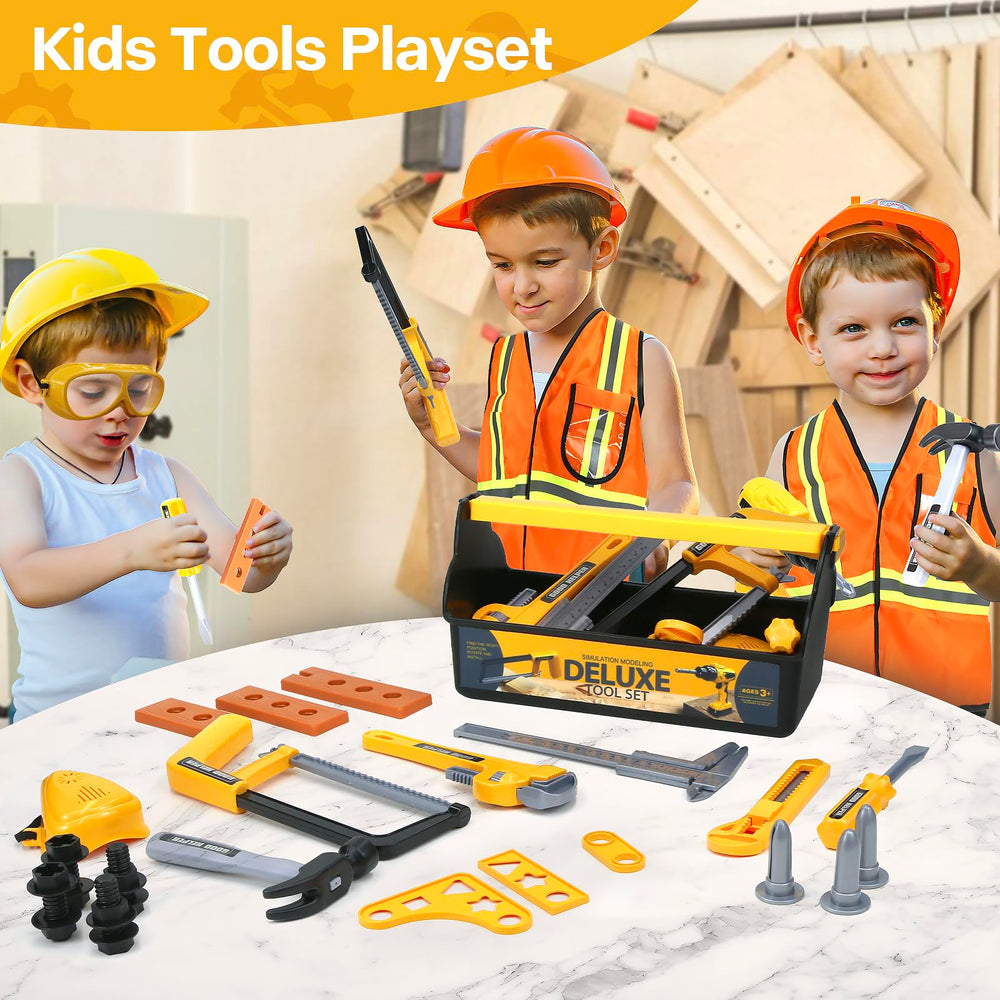 ZEALOUS TOYS durable ABS materials ensure safe, kid-friendly construction play