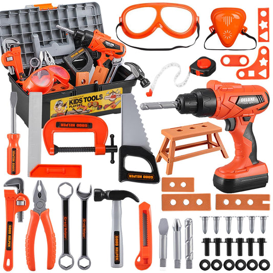 ZEALOUS TOYS toolbox image showcases organized tools for easy cleanup and imaginative play.