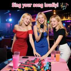 Zeamyhy players racing to the mic for fast-paced fun.