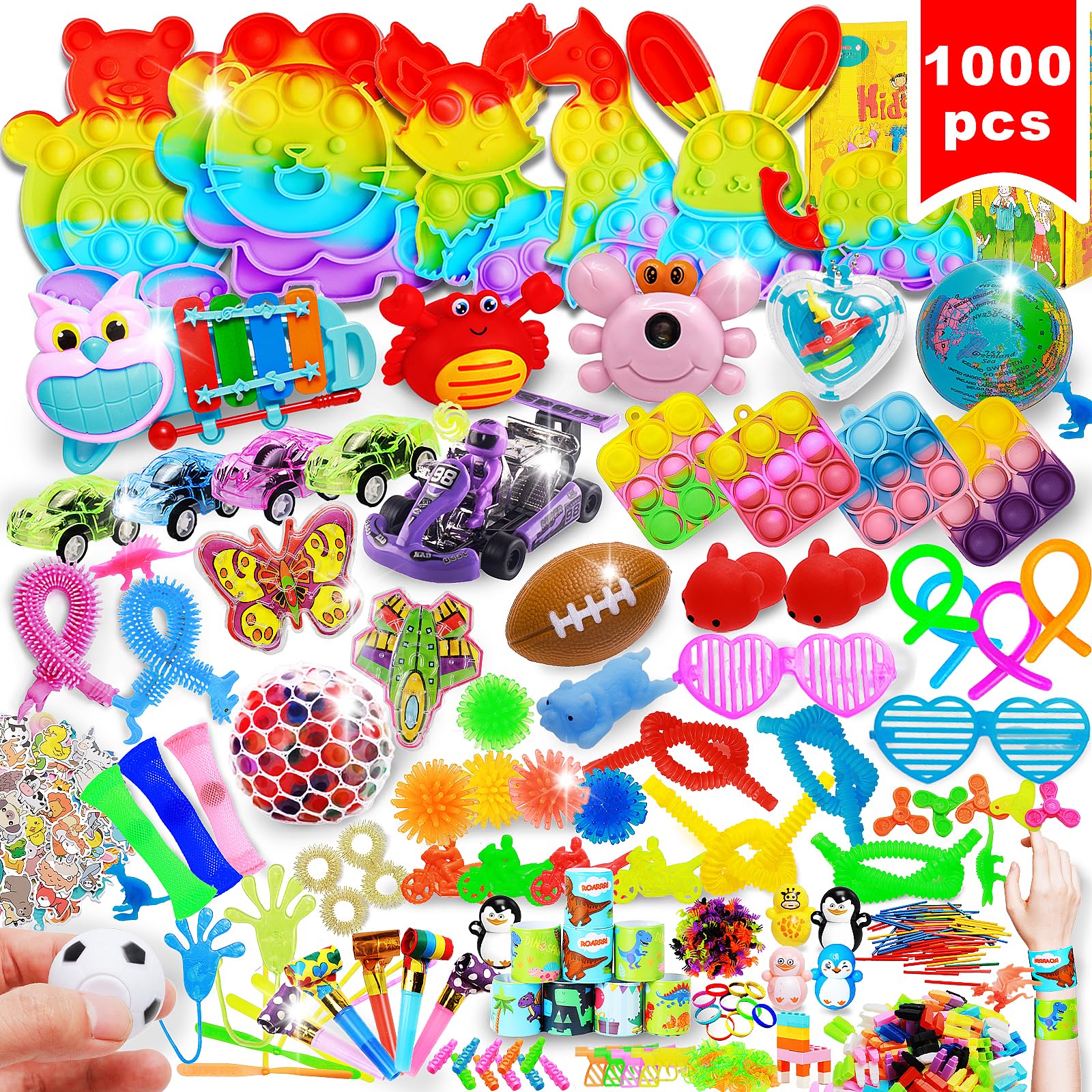 ZEAYOU kids fidget pack with assorted toys for focus and stress relief