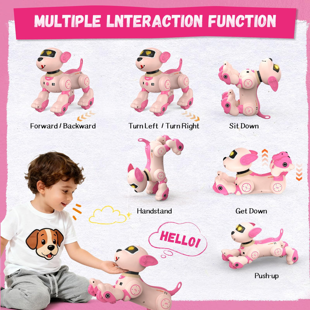 zechuan Robot Dog responds to voice commands for easy control