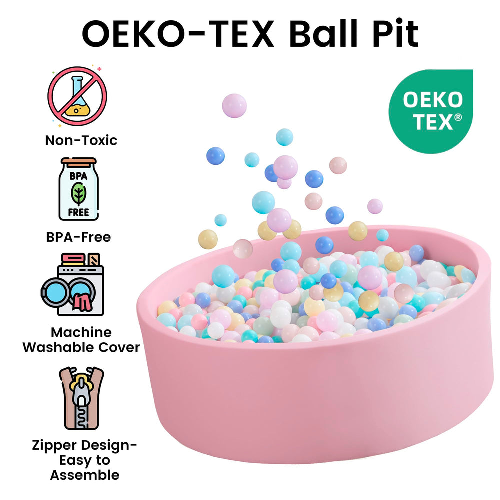 Zedachica Ball Pit balls not included, perfect for your own ball set.