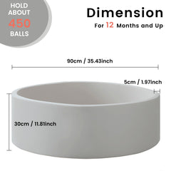Inside view of Zedachica pit memory foam cushioning for safe play
