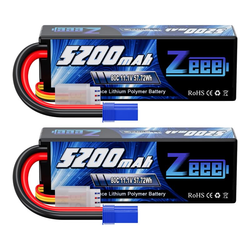Zeee 3S 5200mAh LiPo with EC5 connector for high-current RC models