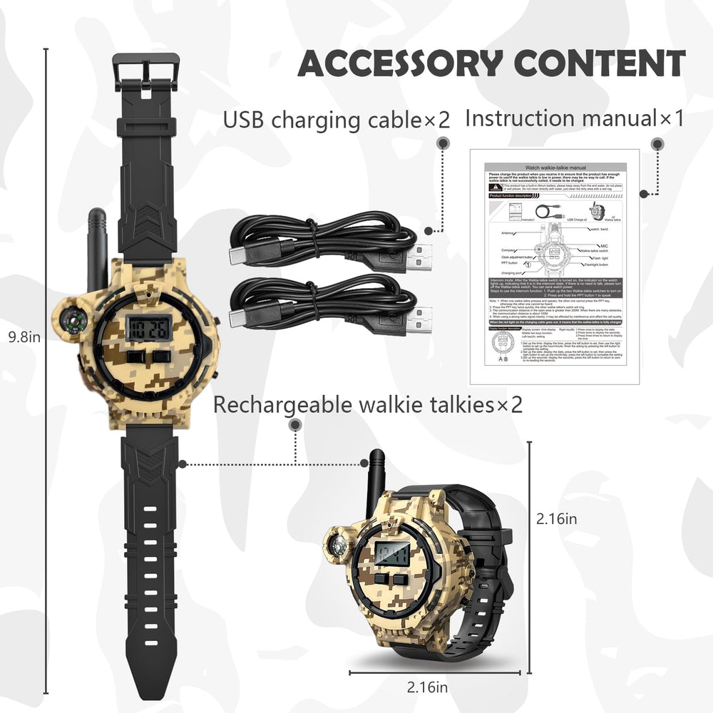 Gift-ready Zeeloopbee walkie-talkies for kids aged 6 to 12.