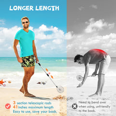 zeeloopbee sand sifter with rust proof spoon head resists seawater exposure