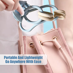 Zeeloopbee suction cup baby toy in dusty blue doubles as a teether for exploration