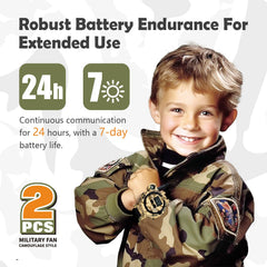 Zeeloopbee walkie-talkie for kids, ideal for spy-game inspired activity.