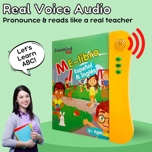 ZeenKind interactive audio switch for immersive bilingual learning.