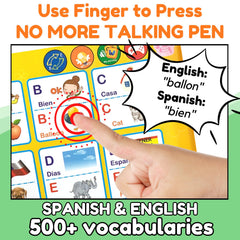 ZeenKind page showing word reading and quiz modes for practice.
