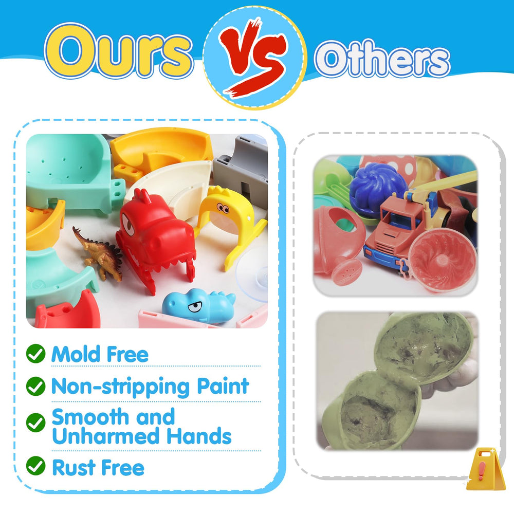 Zeewoo suction cups mounting bath toy securely on smooth surfaces